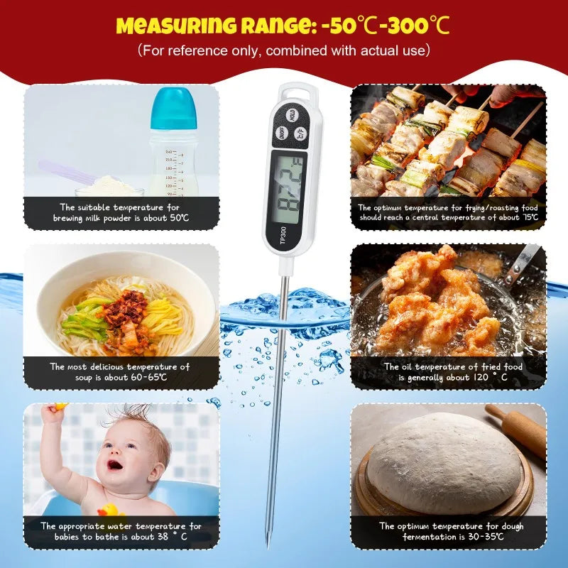 Digital Kitchen Food Thermometer for Meat and Cooking