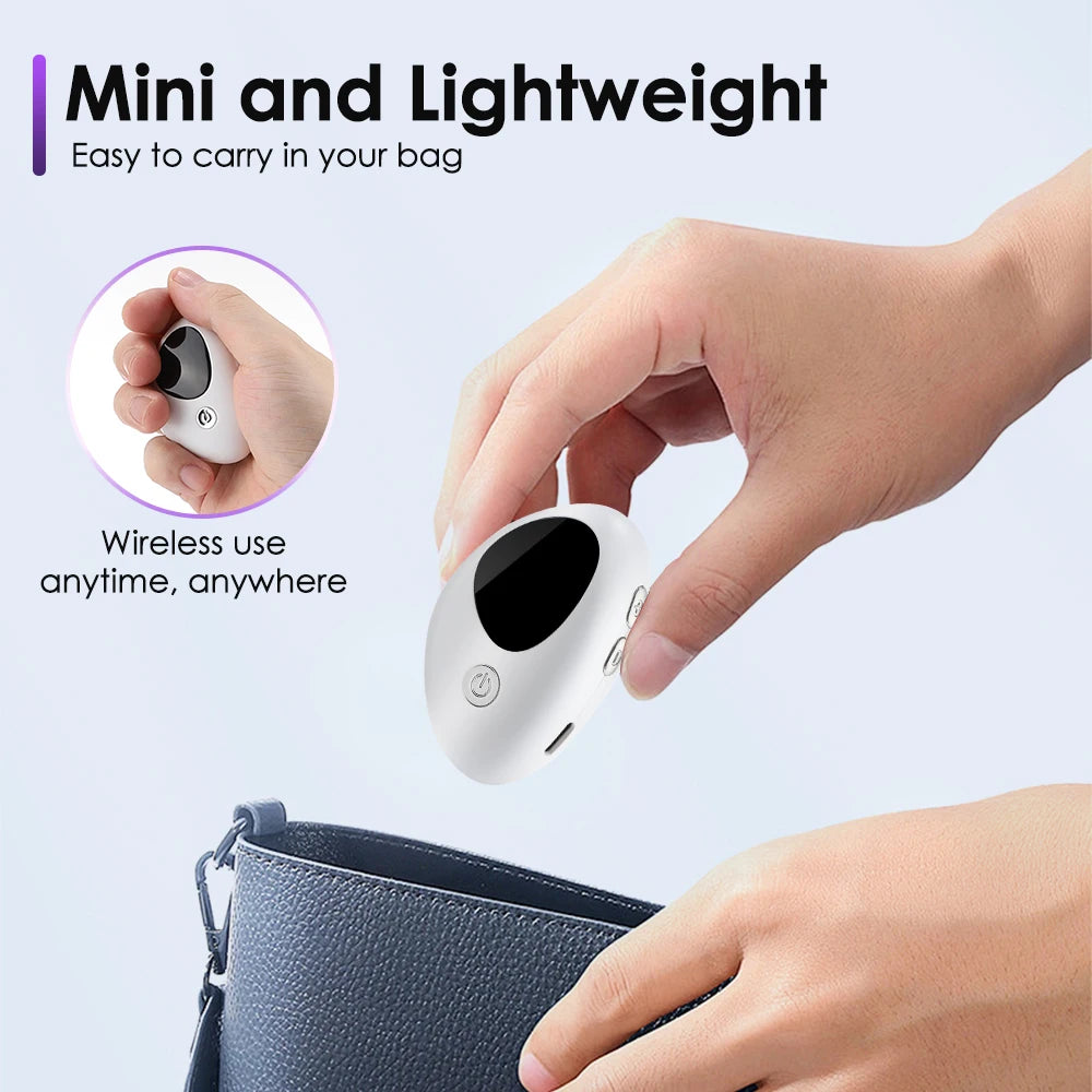 Microcurrent Handheld Sleep Aid Device for Stress and Anxiety Relief