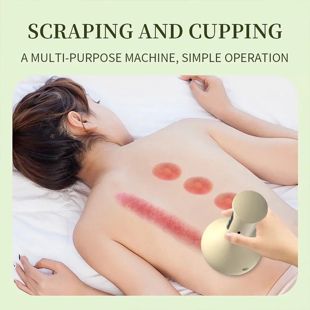 Electric Cupping and Gua Sha Massage Tool for Muscle Relief - 5