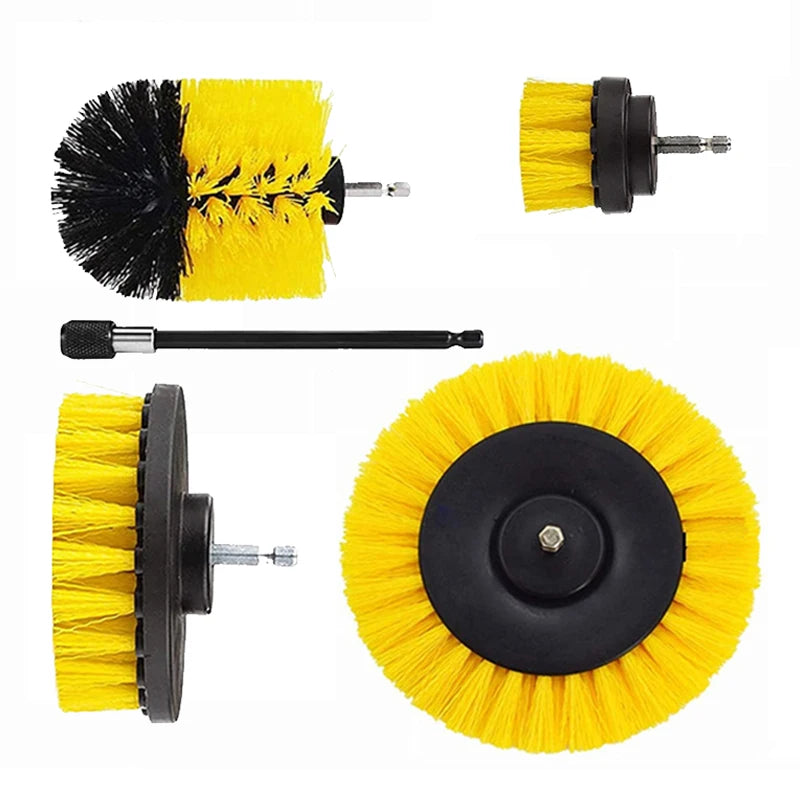 Electric Drill Power Scrubber Brush Kit for Deep Cleaning