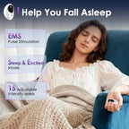 Microcurrent Handheld Sleep Aid Device for Stress and Anxiety Relief