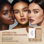 Matte Foundation Stick and Pressed Setting Powder Makeup Set