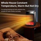 Portable Electric Space Heater with Digital Display