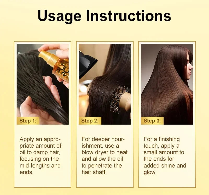 Amino Acid Revitalizing Hair Oil for Dry and Damaged Hair - 23