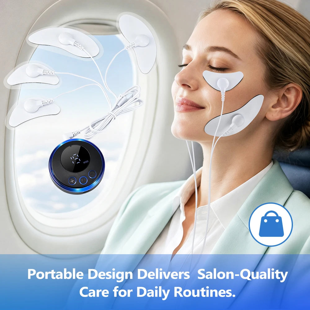Electric EMS Facial Lifting and Eye Massage Stimulator - 6