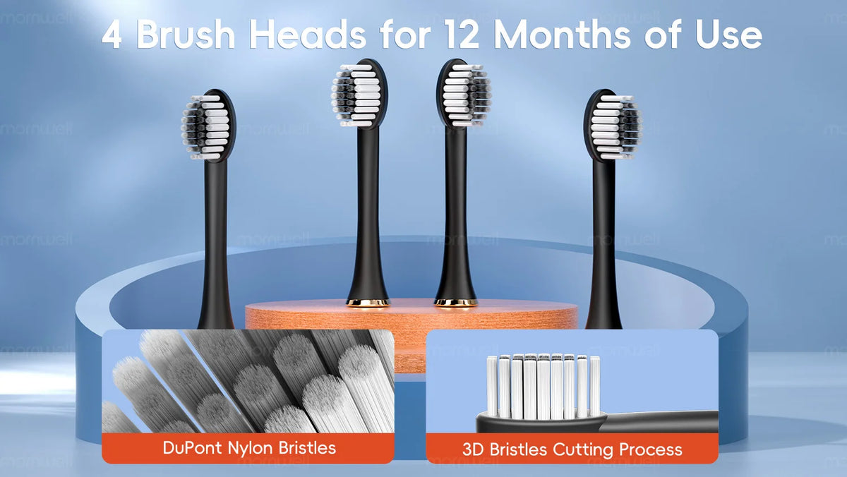 Portable Water Flosser and Sonic Electric Toothbrush Combo Set
