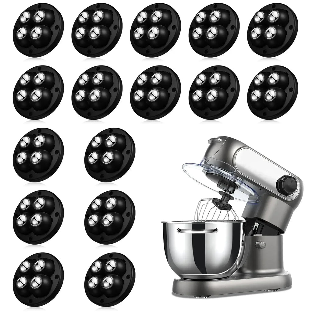 Self-Adhesive 360° Swivel Casters for Furniture and Appliances