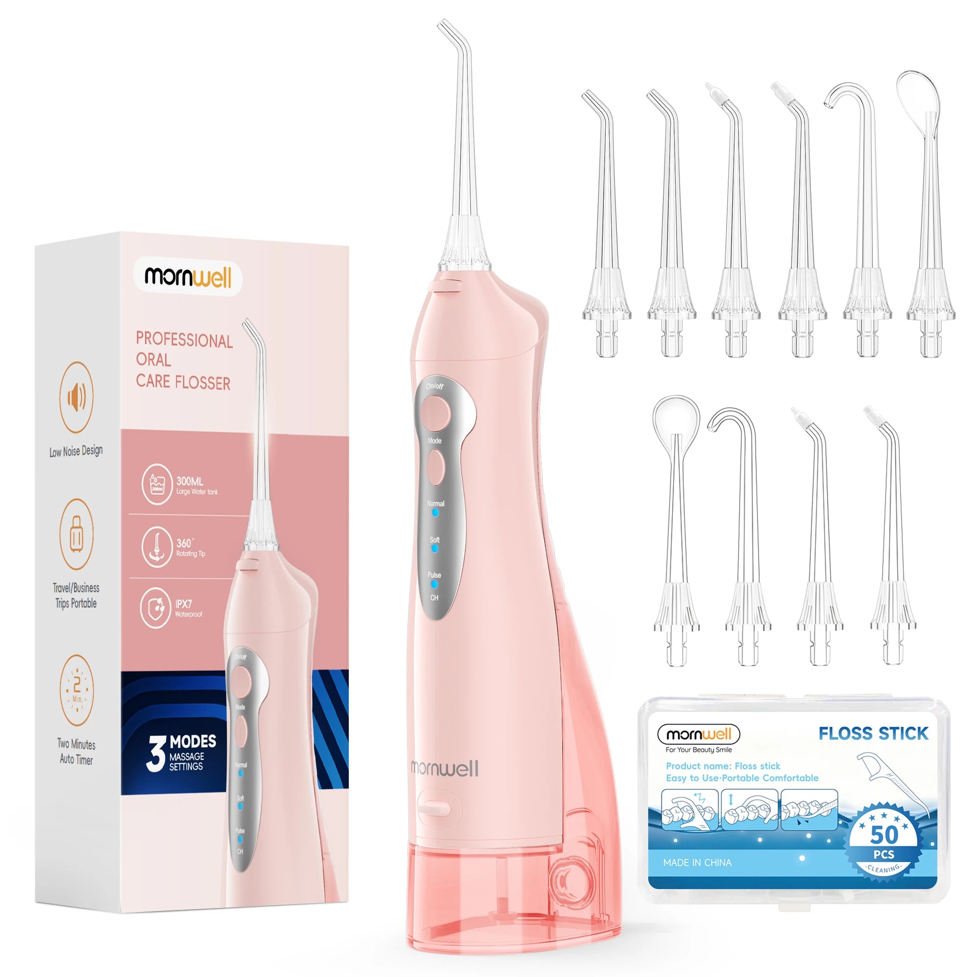 Portable Rechargeable Electric Water Flosser for Teeth - 25