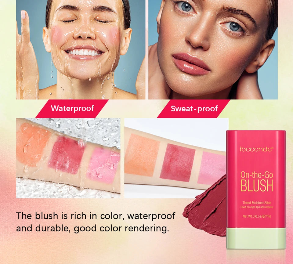 Cream Blush Stick for Lips and Cheeks - 22