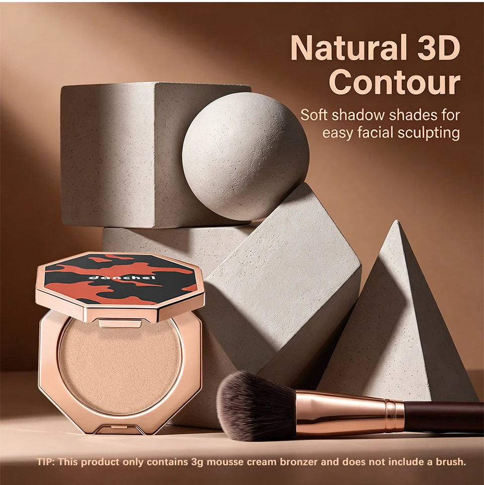 Cream Mousse Contour Bronzer for Seamless Sculpting - 16