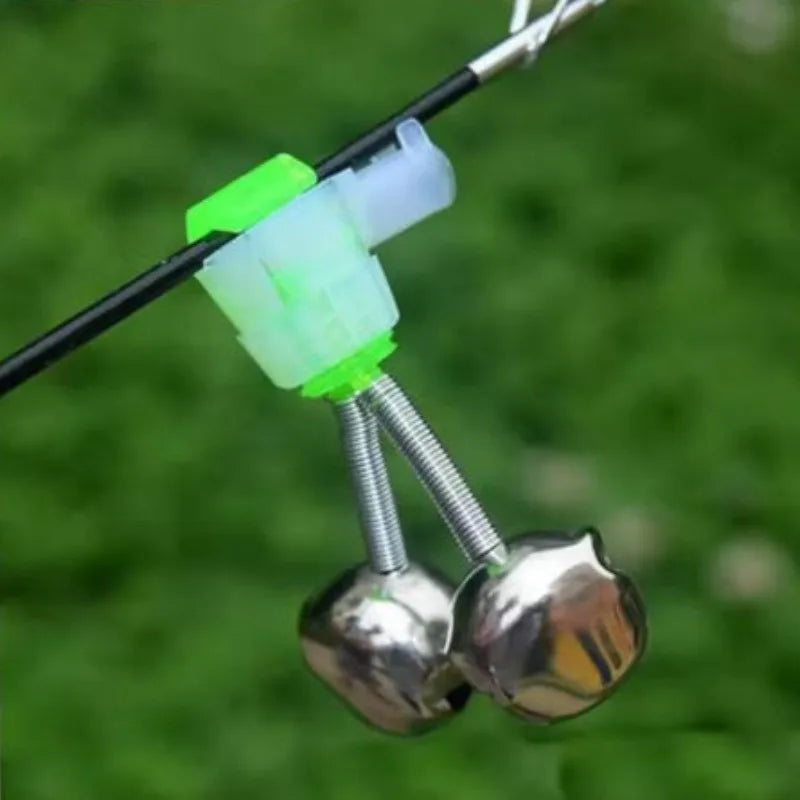 10-Piece Fishing Rod Bite Alarm Bell Set