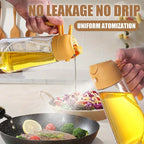 2-in-1 Glass Oil Dispenser and Spray Mister for Kitchen
