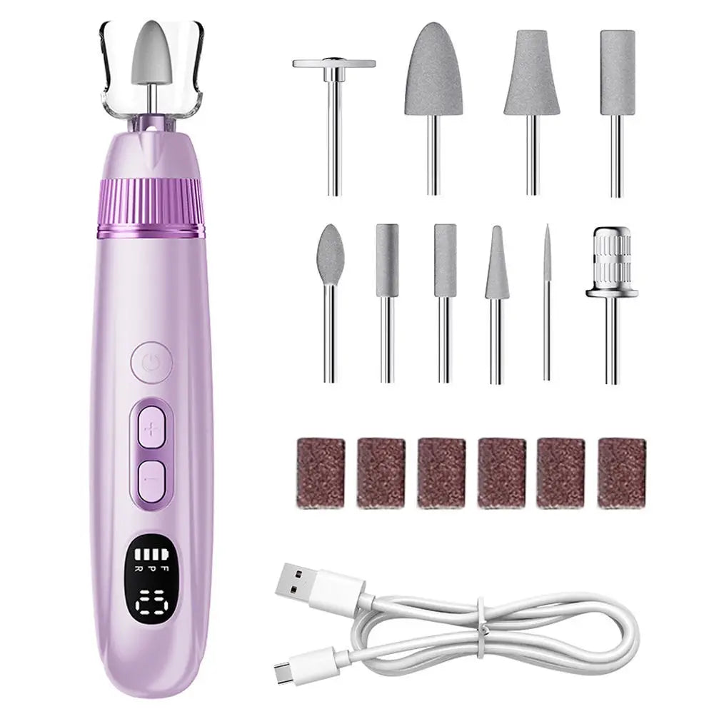 Electric Cordless Manicure and Pedicure Nail Drill Kit