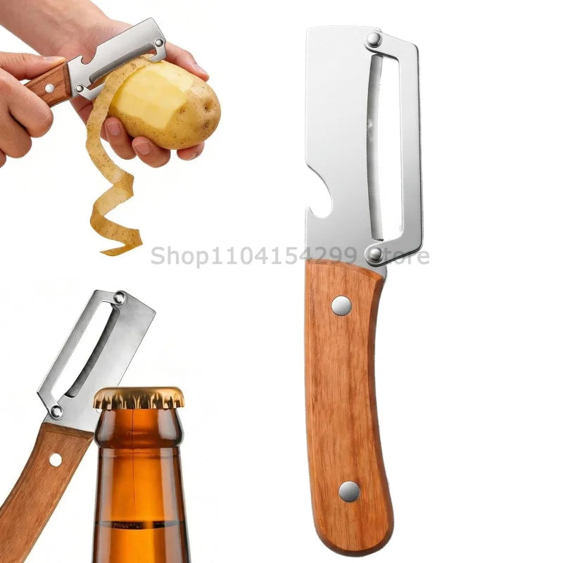 3-in-1 Multifunction Vegetable Peeler and Kitchen Tool - 17