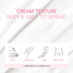 Painless Gentle Hair Removal Cream for Body and Intimate Areas