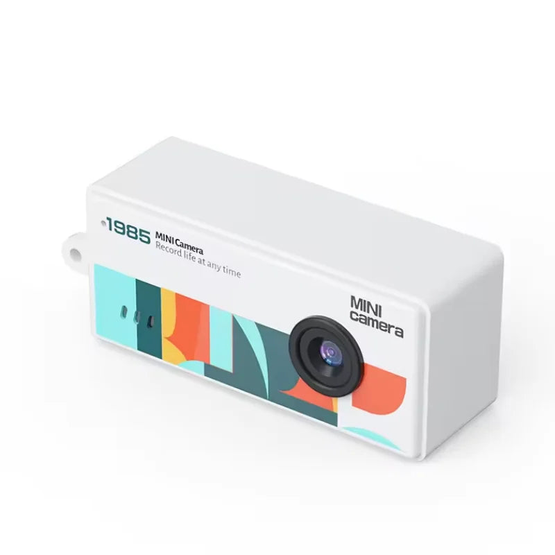Mini Retro Keychain Digital Camera with LCD Screen - 9