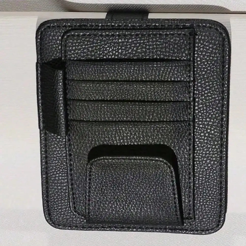Car Sun Visor Multi-Pocket Organizer and Storage Holder
