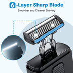 Portable Retractable Manual Razor for Men