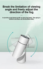 Portable Wireless Desktop Air Humidifier with Adjustable Mist