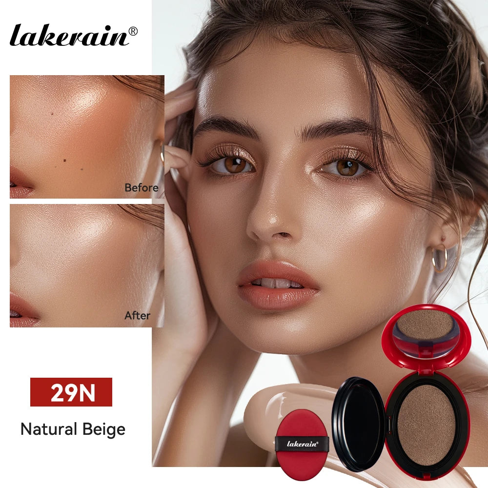 Waterproof Long-Lasting Cushion Foundation with Sun Protection