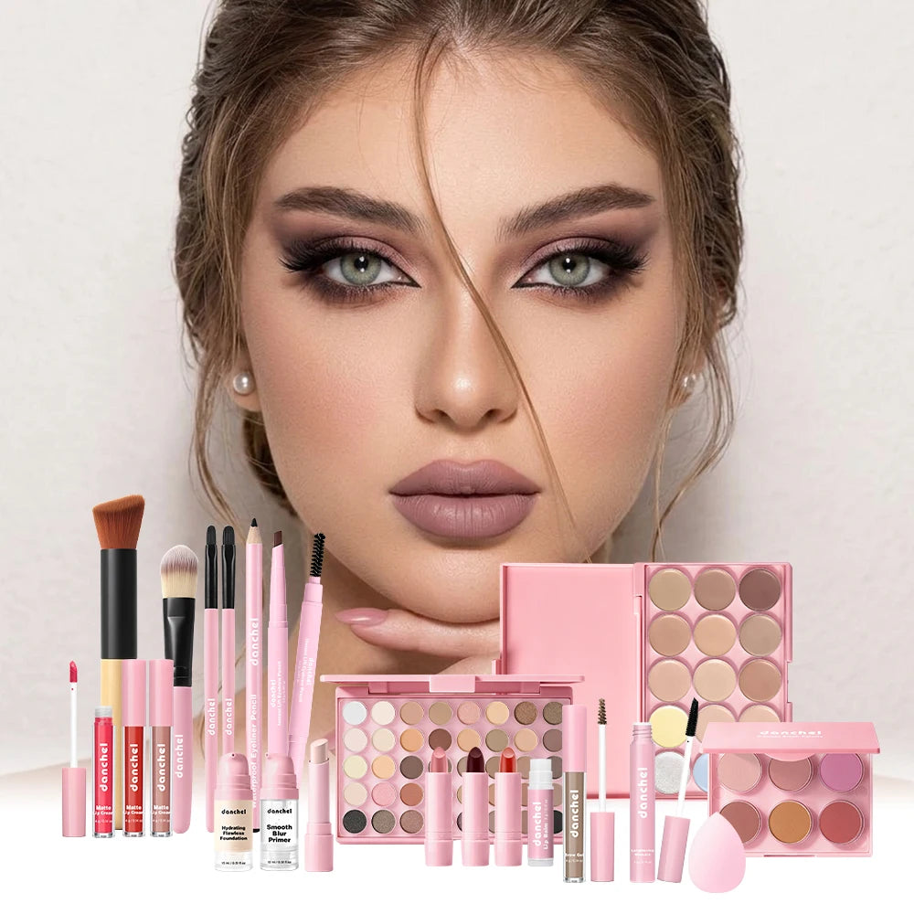 All-in-One Professional Full Face Makeup Cosmetic Kit - 7