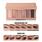 6-Color Soft Pink Neutral Eyeshadow Palette