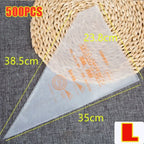 Disposable Piping Bags for Cake Decorating and Baking