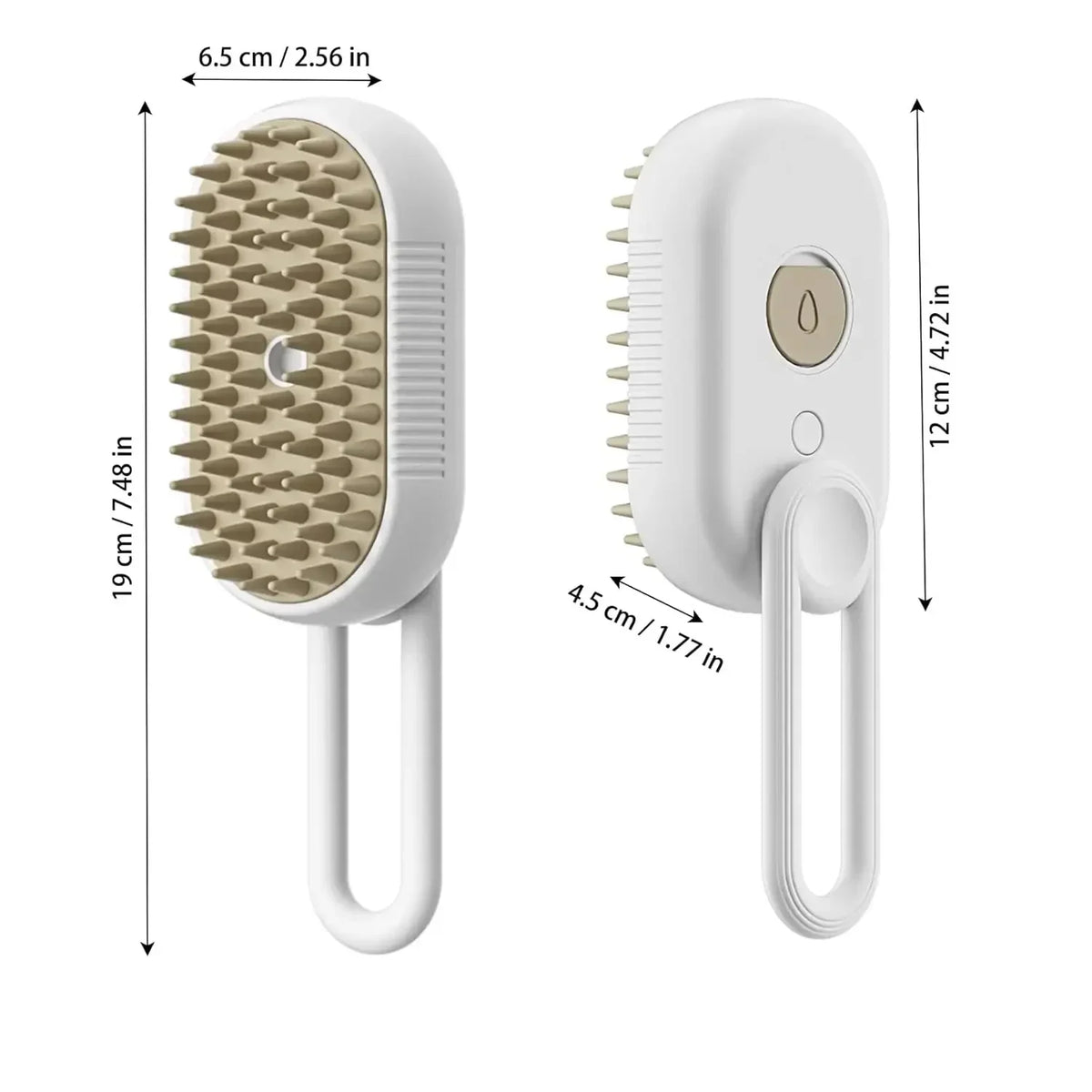 3-in-1 Steam Grooming Brush for Pets