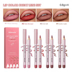 Waterproof Matte Lip Liner Pencil Set for Defined Lips
