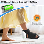 Cordless Air Compression Foot and Ankle Massager with Heat