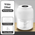 Wireless Mini Electric Food Chopper and Garlic Crusher