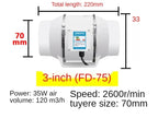 Inline Duct Ventilation Exhaust Fan for Home and Office