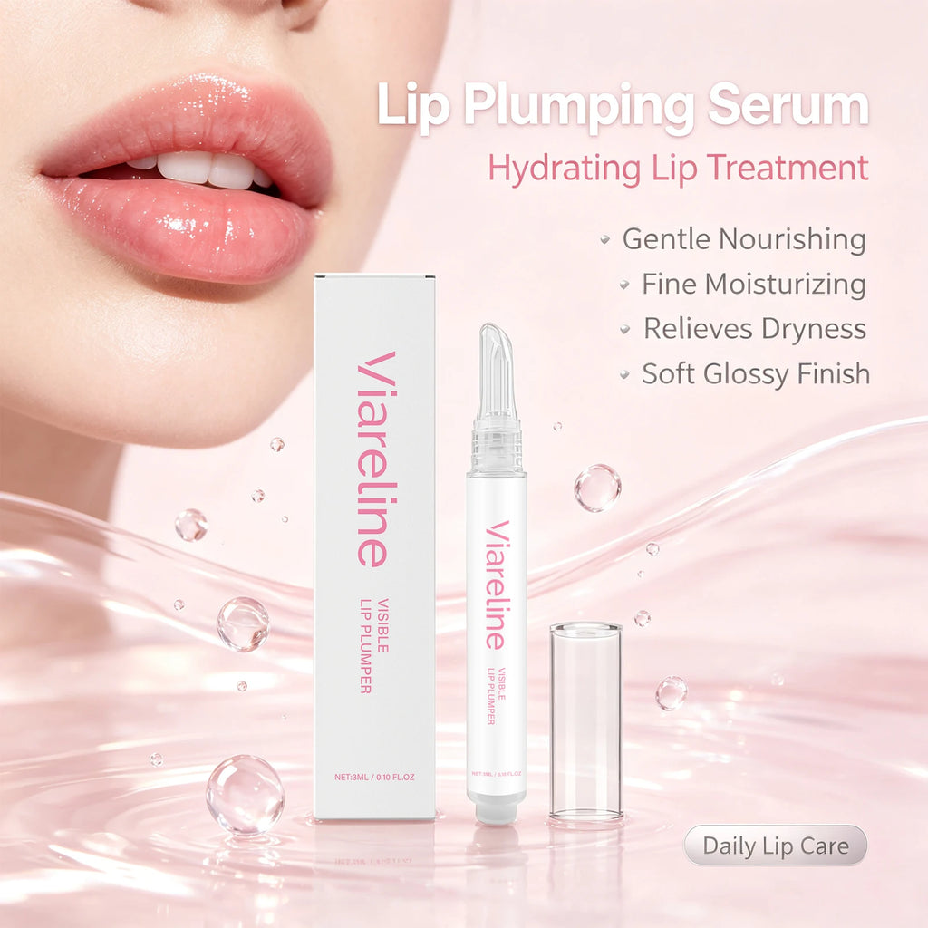 Hydrating Lip Plumper Serum for Smooth and Full Lips