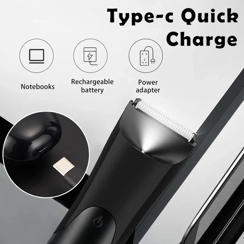 Electric Groin and Body Hair Trimmer