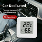 Digital Mini Indoor Thermometer and Humidity Monitor Gauge