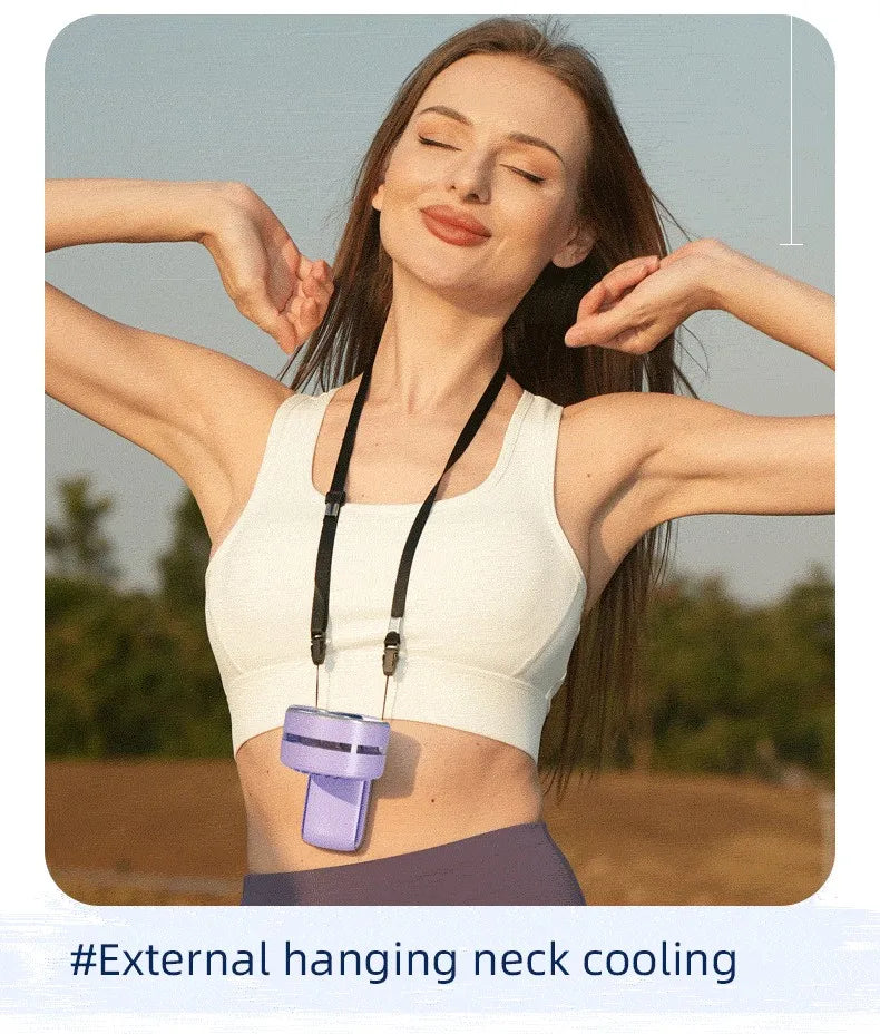 Portable Semiconductor Cooling Handheld Fan