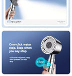 5-Mode High-Pressure Water Saving Shower Head