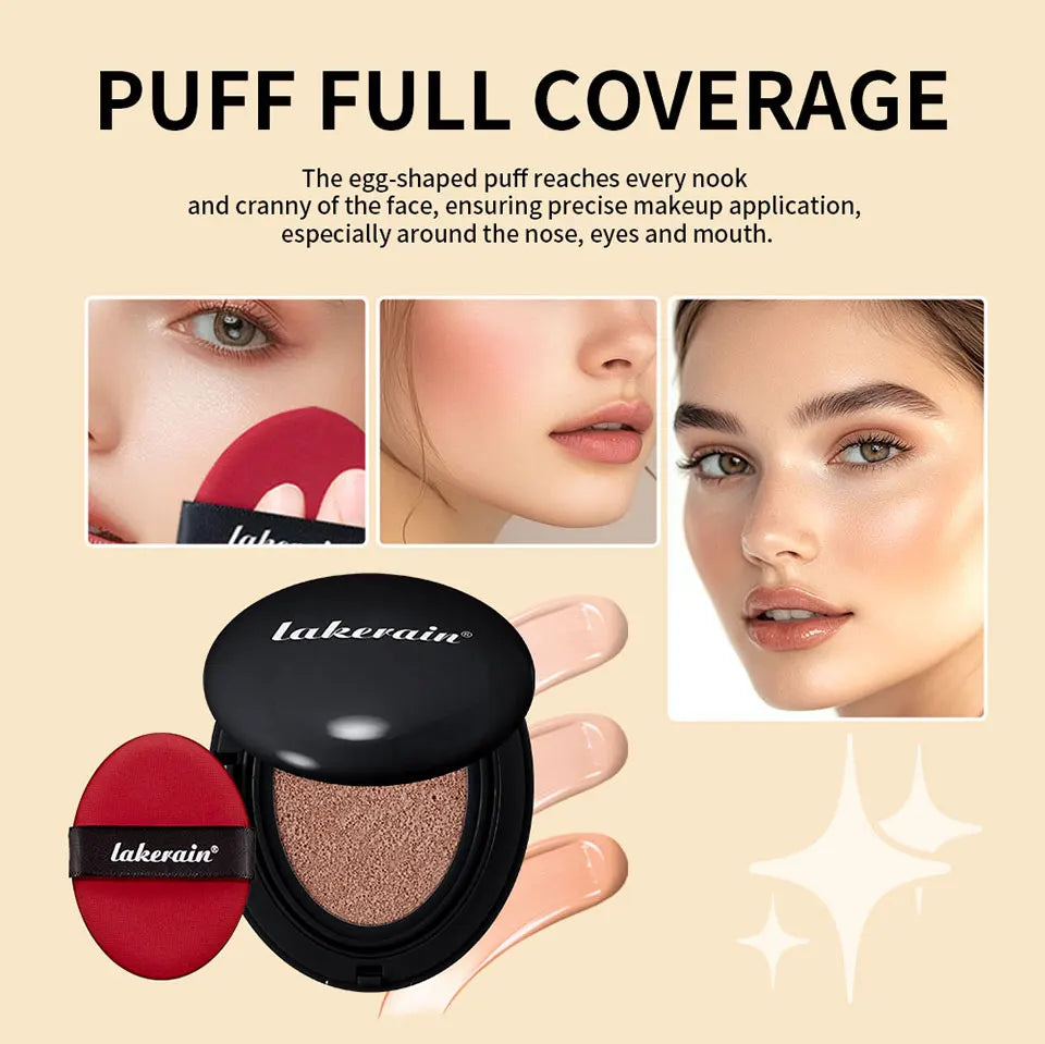 Semi-Matte Long-Lasting Cushion Foundation for Flawless Coverage