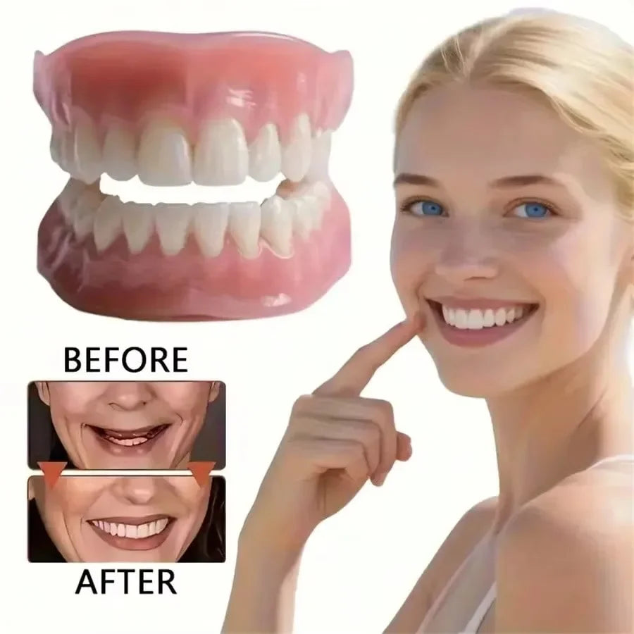 Full Mouth Silicone Denture Set for Adults