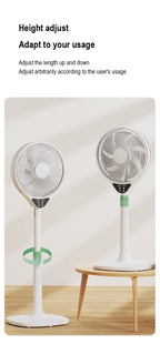 Adjustable Remote Control Stand Floor Fan for Home and Office