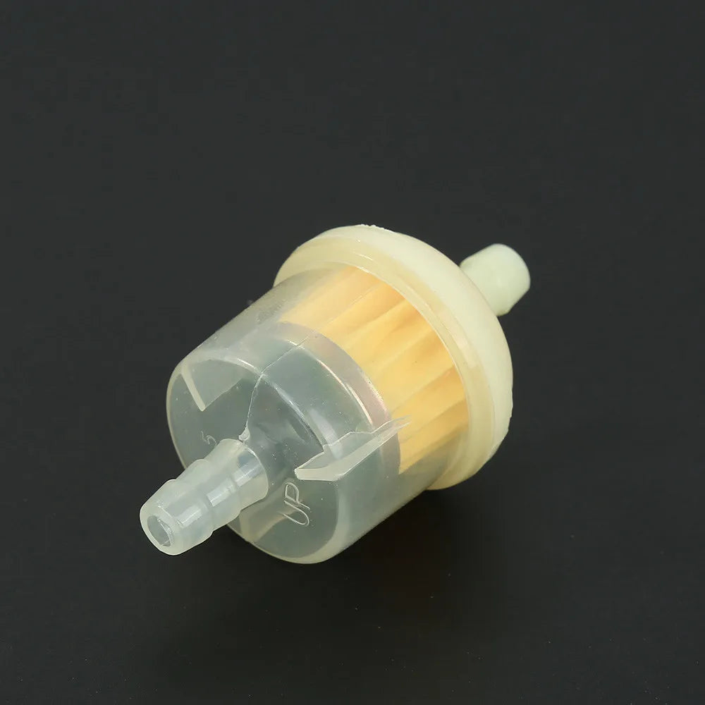 10-Piece Inline Gasoline Fuel Filter Set for Motorcycles and ATVs