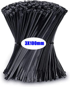 Heavy Duty Self-Locking Nylon Cable Zip Ties for Home and Office
