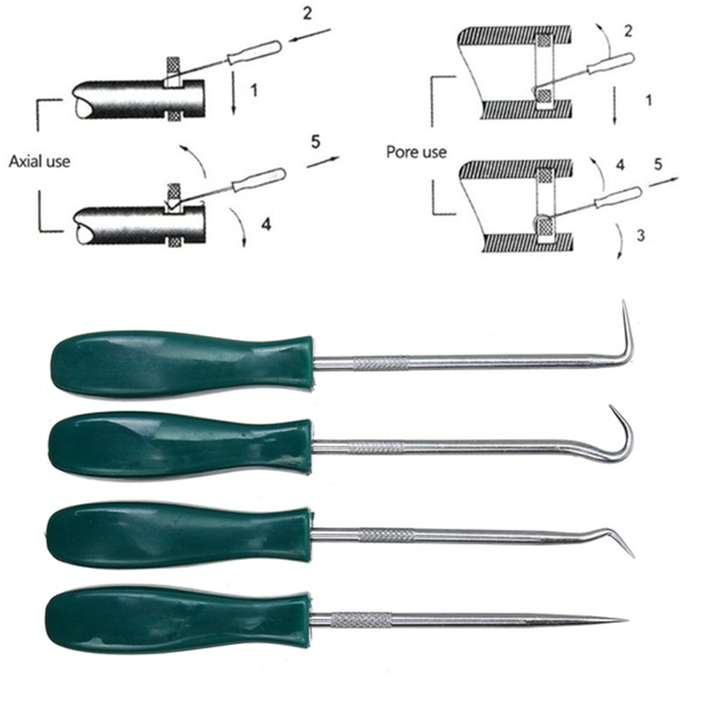 Oil Seal and Gasket Removal Pick and Hook Tool Set