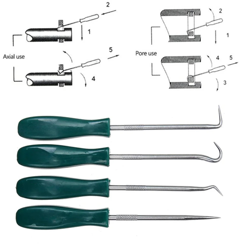 Oil Seal and Gasket Removal Pick and Hook Tool Set