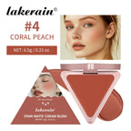 Matte Bronzer Powder for Long-Lasting Smooth Face Makeup