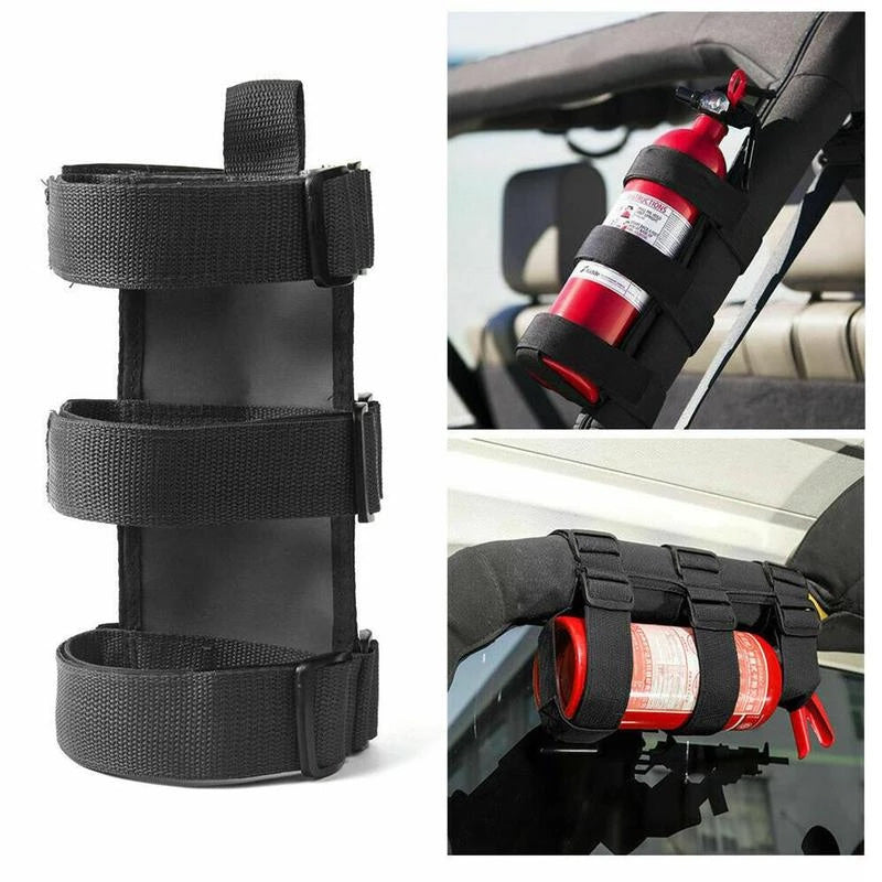 Adjustable Roll Bar Fire Extinguisher Mount for Off-Road Vehicles - 10
