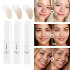 Full Coverage Cream Foundation Stick with Built-in Blending Brush