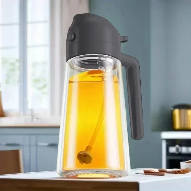 500ml Kitchen Oil Sprayer Bottle for Healthy Cooking - 19