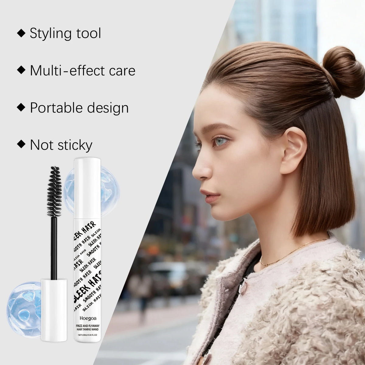 Anti-Frizz Hair Finishing Stick for Flyaway Control