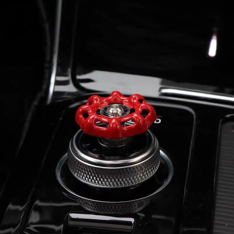 Metal Valve Style Car Interior Decoration Knob